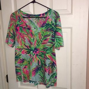 “Island Time” Ida v-neck Top